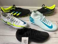 Prawe buty Korki piłkarskie AMP Futbol Adidas i Nike Phantom Mercurial