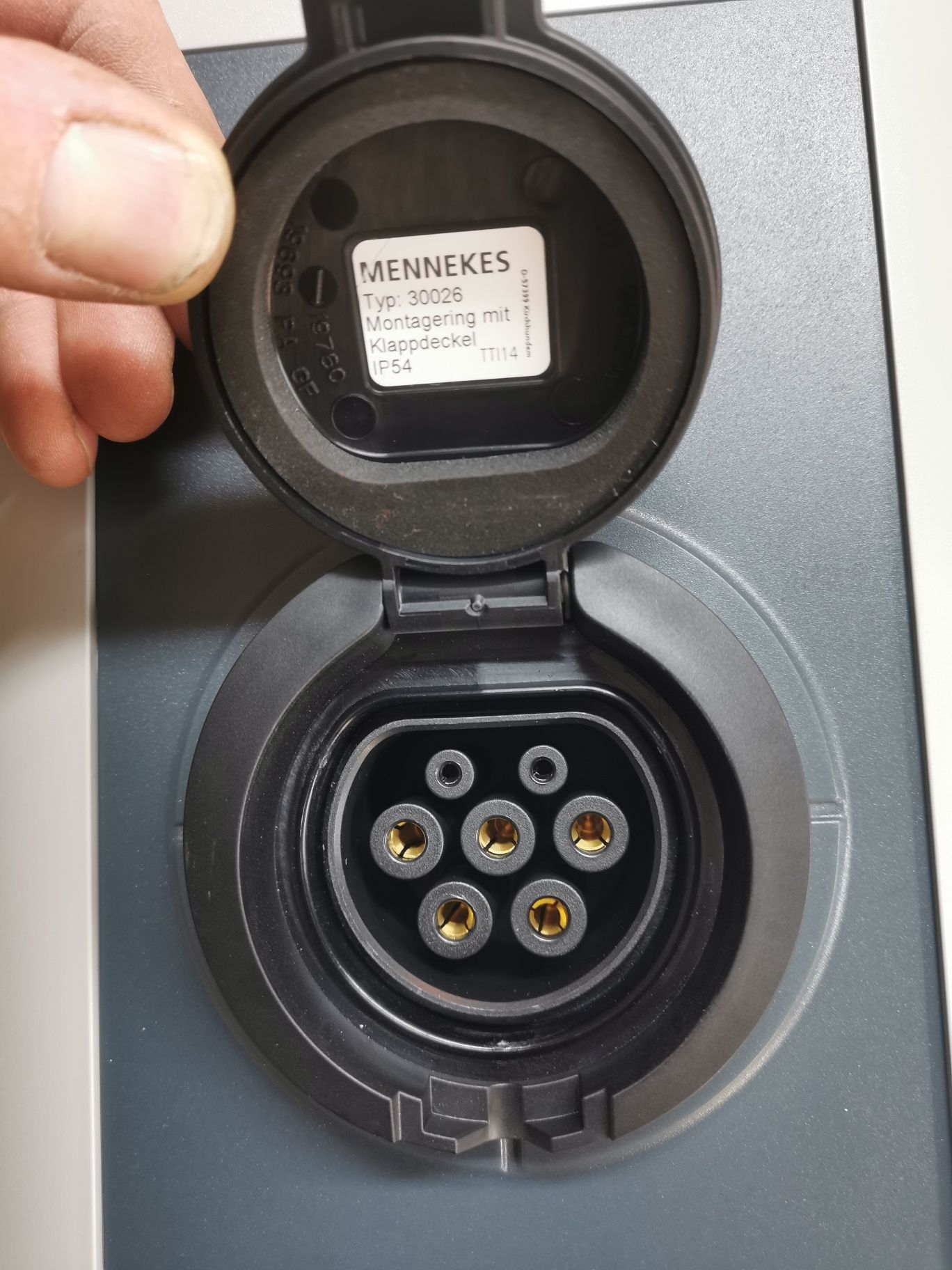 Wallbox Stacja Ładowania Keba P30 22KW WiFi GSM RFID wysoki model