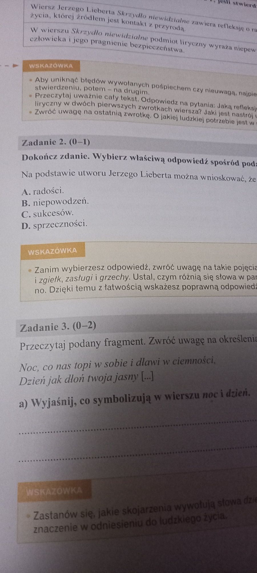 Teraz egzamin ósmoklasisty jpolski testy i repetytorium pomarańczowe