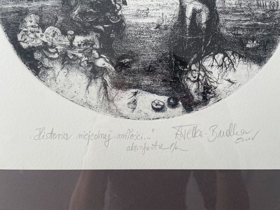 Obraz „Historia niejednej miłości” Aleksandra Telka Budka