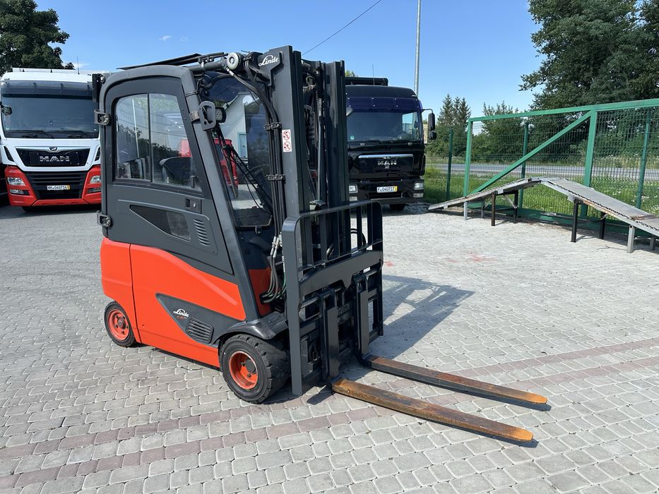 Linde E 16PH-02 Triplex електричний навантажувач