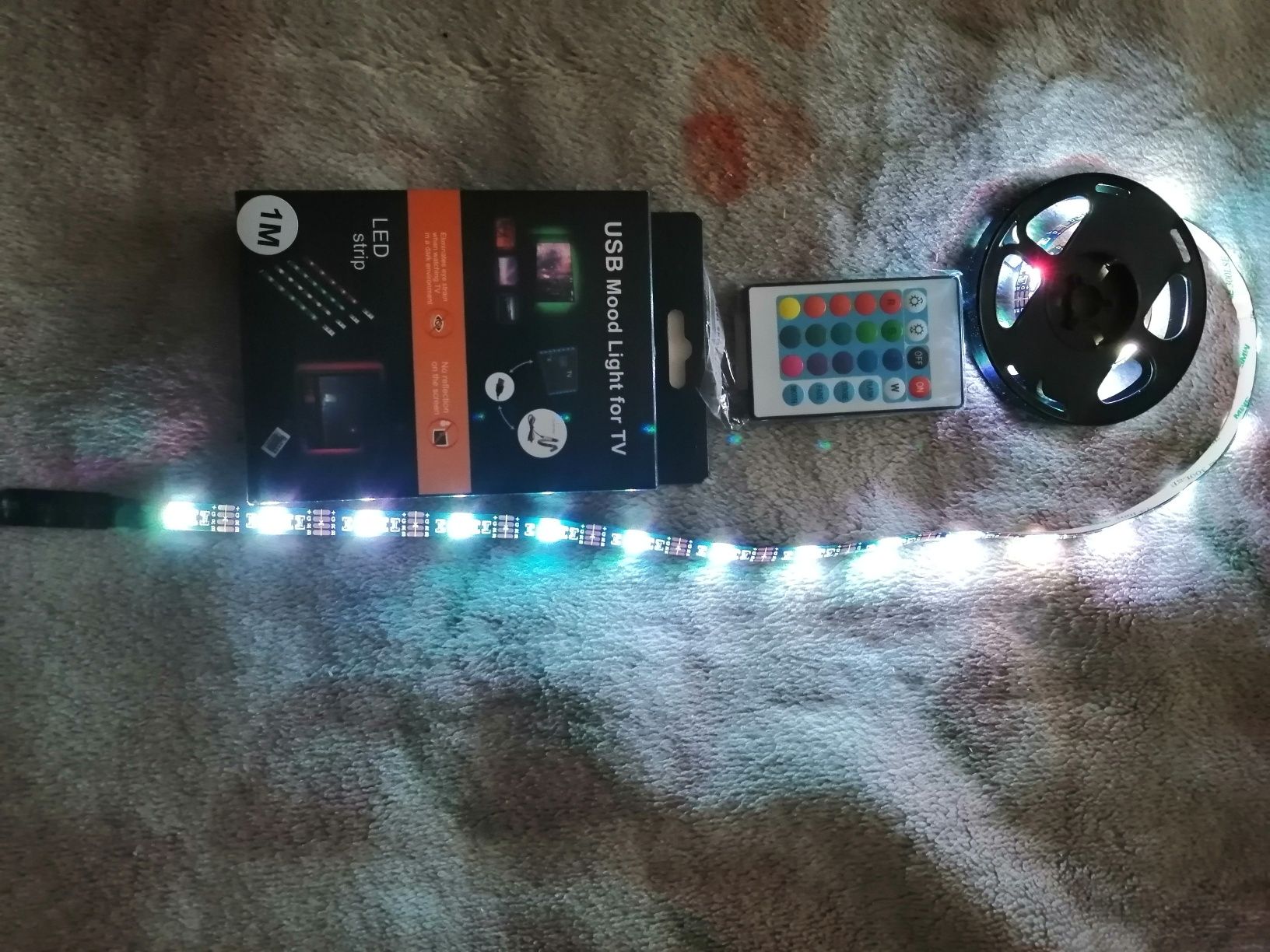 Sprzedam taśma LED RGB zasilana z USB