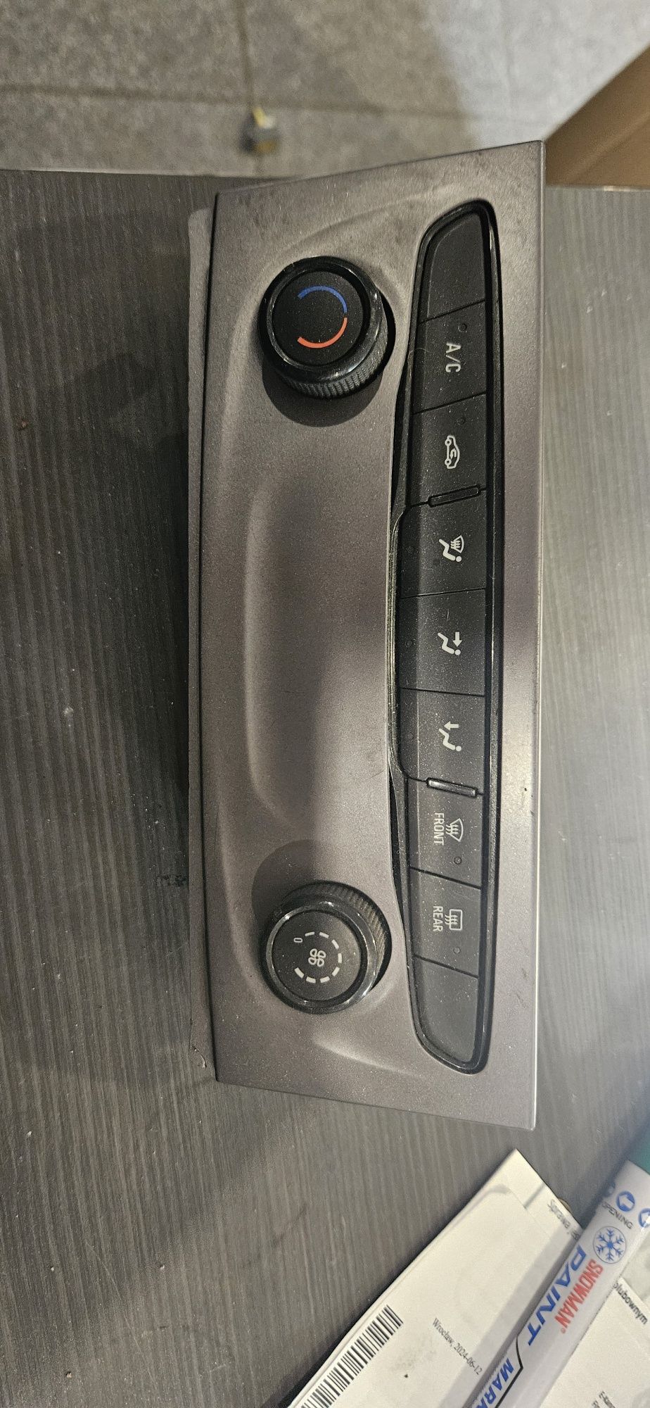 Astra K 5 Panel klimatyzacji