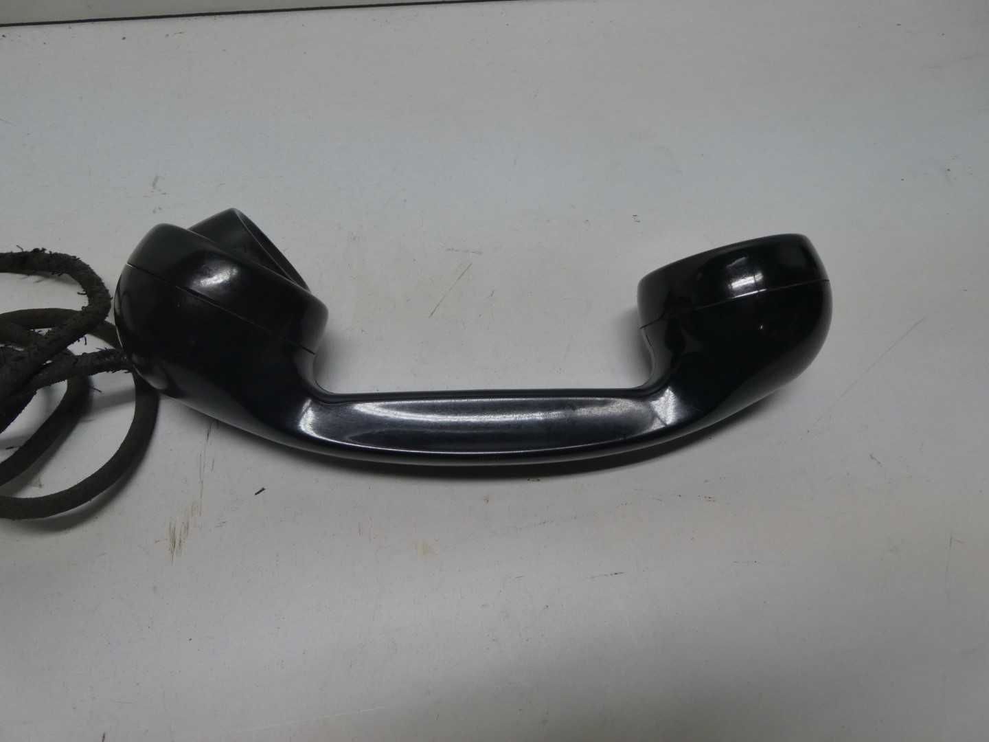 Słuchawka do telefonu stacjonarnego retro czarna RWT