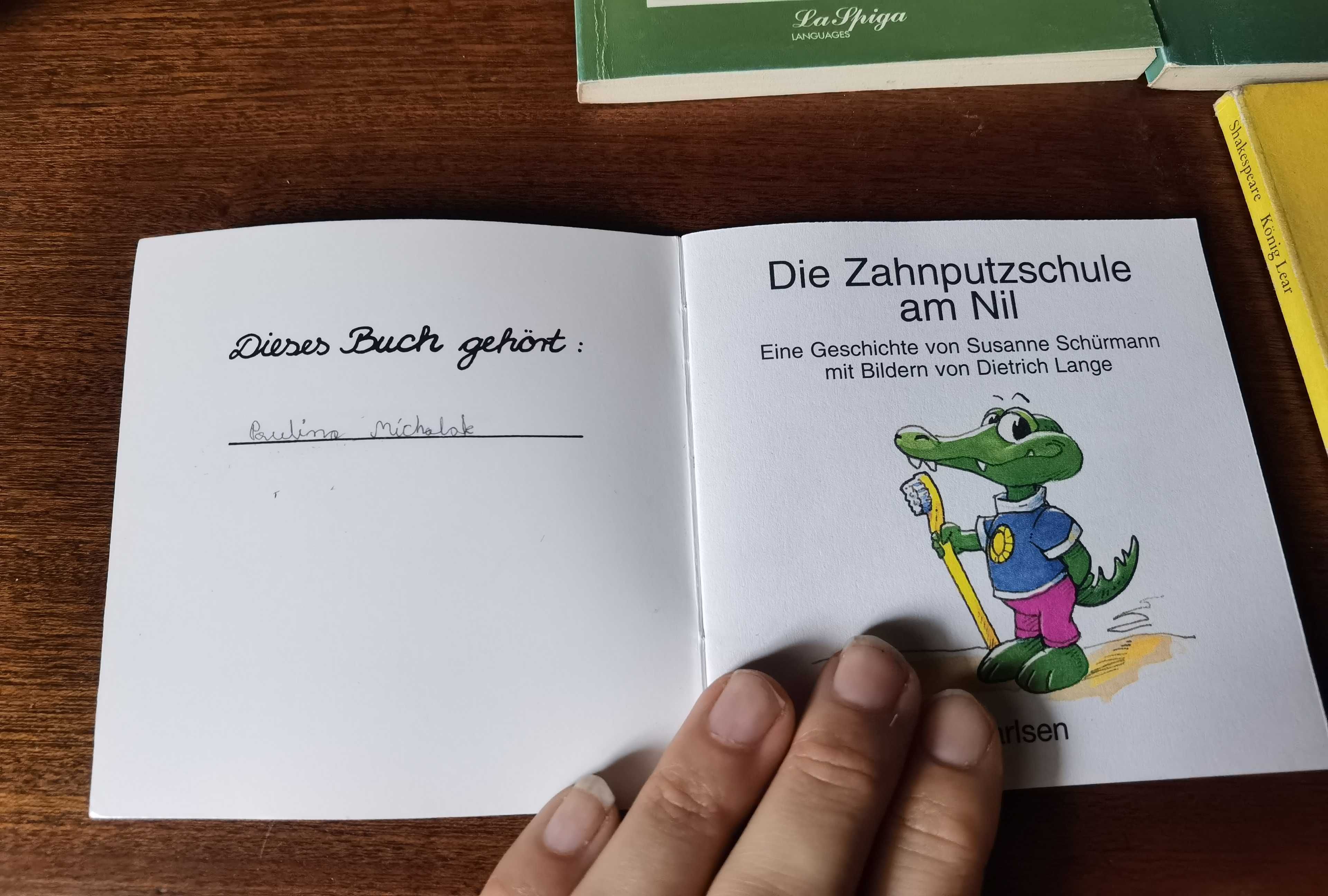 Zestaw ksiazeczek po niemiecku DEUTSCH