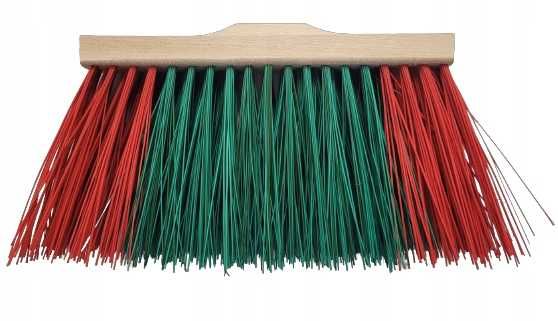 MIOTŁA Ogrodowa Ulicówka DŁUGIE WŁOSIE Drewno TRAPEZ 25/30 x 15 cm