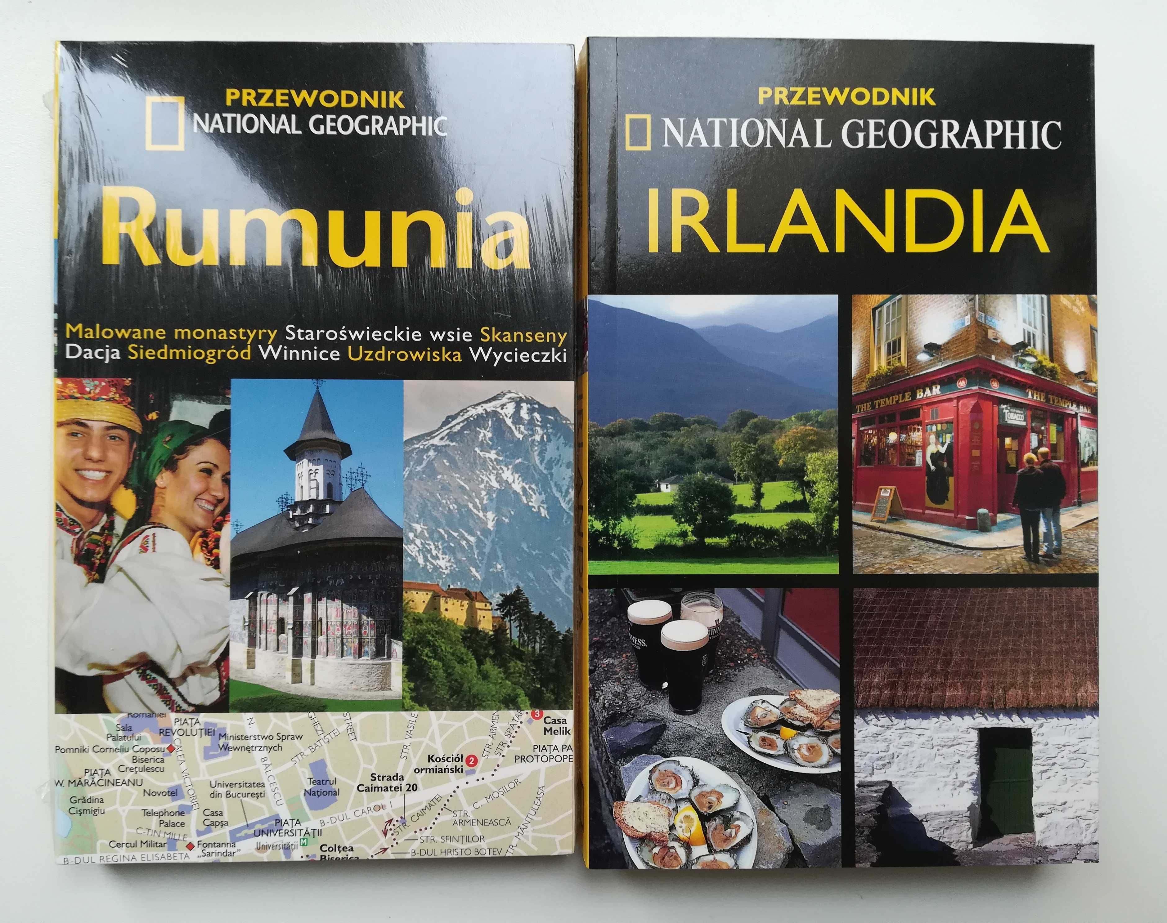 Przewodnik National Geographic Irlandia + Rumunia