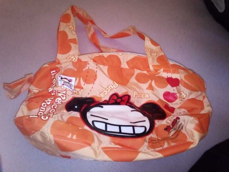 Mala PUCCA cor de laranja