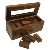 Gra Domino w drewnianym pudełko świetny prezent! 790390