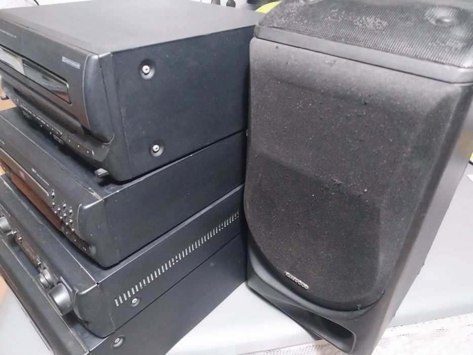 Aparelhagem completa em  modulos  kewiood impecavel