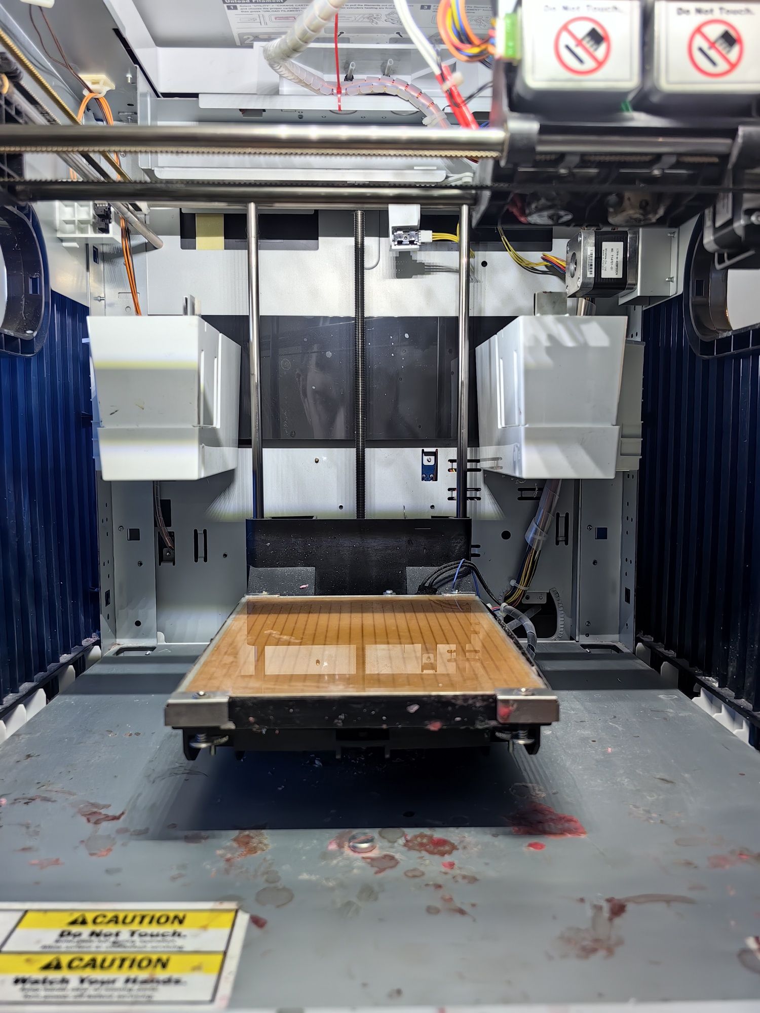 Drukarka 3D xyz davinci 2.0 duo dwa ekstrudery, repetier hack