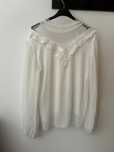 Blusa branca manga comprida
