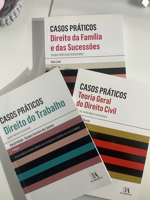 Livros de Casos práticos resolvidos de Direito