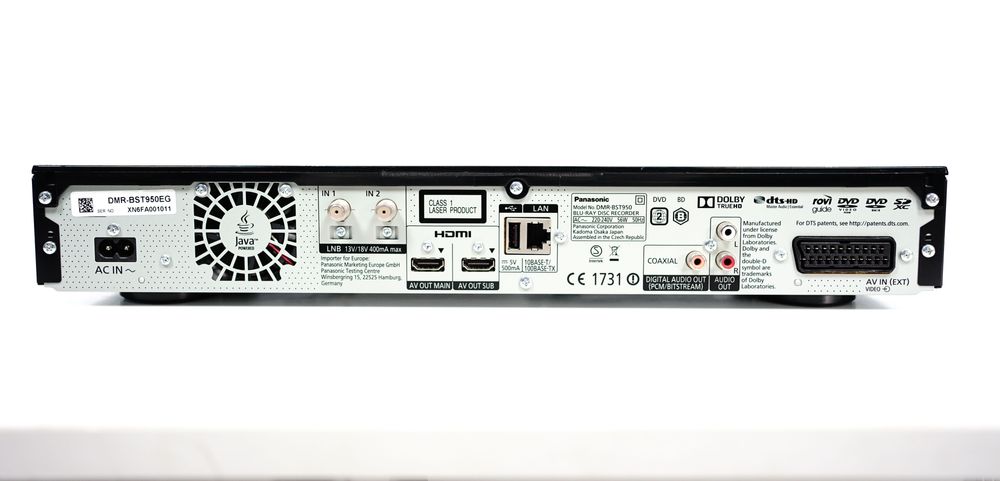 Nagrywarka BLU-RAY Panasonic DMR-BST950 HDD 2TB *dekoder SAT* Recorder