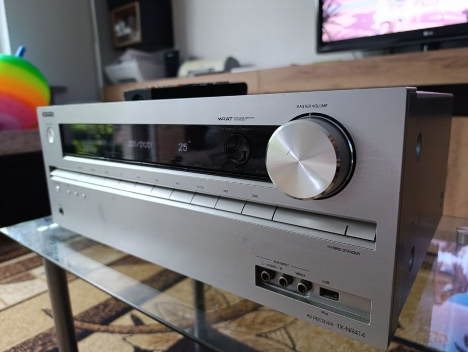Amplituner Onkyo TX-NR414 kino domowe 5.1