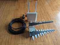 Router ZTE MF286 4G LTE + antena zewnętrzna