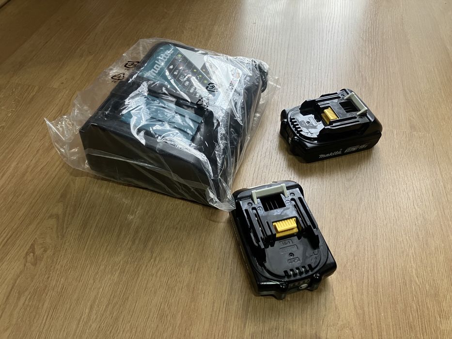 Zestaw 2 akumulatorów 2Ah BL1820B +ładowarka Makita DC18RC 2XBL1820B