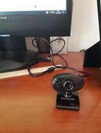 Webcam OEM USB 1080p com Microfone fixação de mola