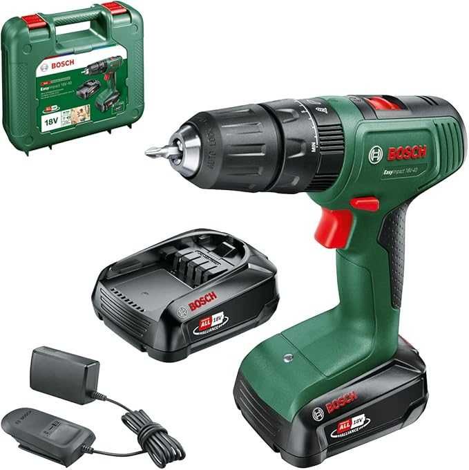 wiertarko wkrętarka Bosch EasyImpact 18V-40v 2 Aku + Walizka