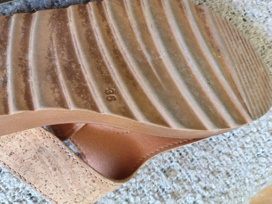 Sandálias em cortiça,da Seaside ,T.36