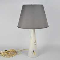 New look lampa stołowa porcelana Hollohaza pikasy lata 60te