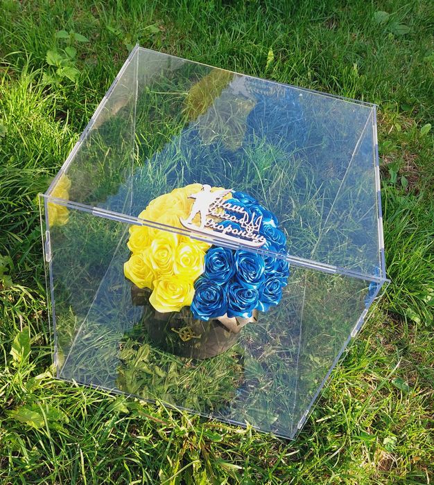 Букети з атласної стрічки