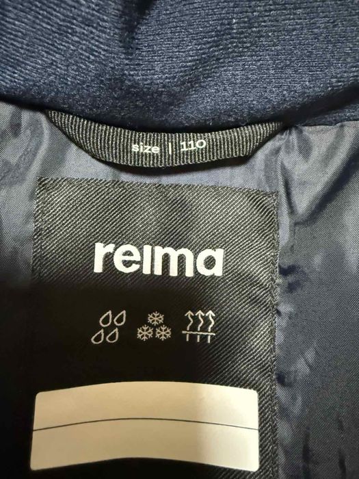 Зимова куртка парка пальто reima р.110