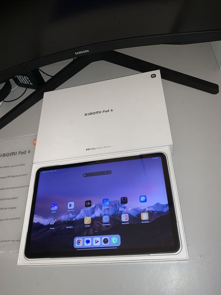 Xiaomi mi pad 6 11’ 144hz 8/256gb