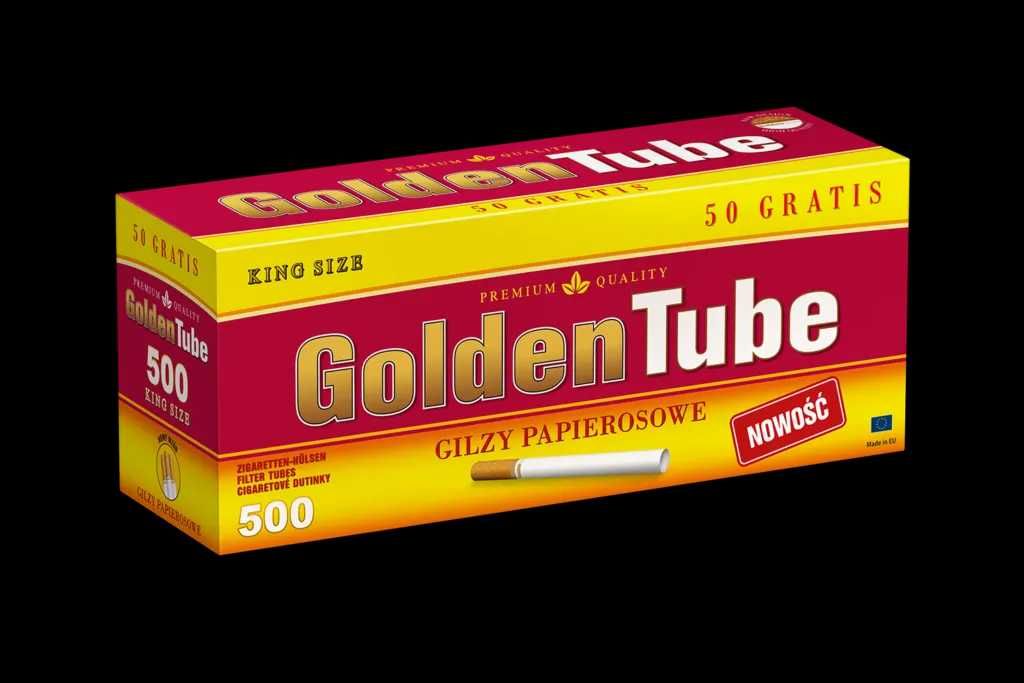 GILZY papierosowe GOLDEN TUBE 500-6,00