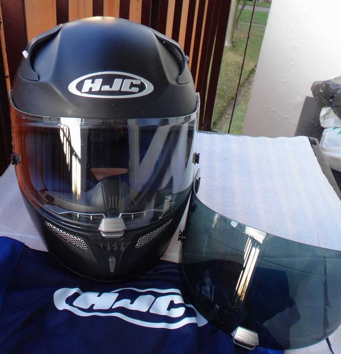 Kask motocyklowy HJC RPHA 10  dwie szyby oraz worek rozmiar L