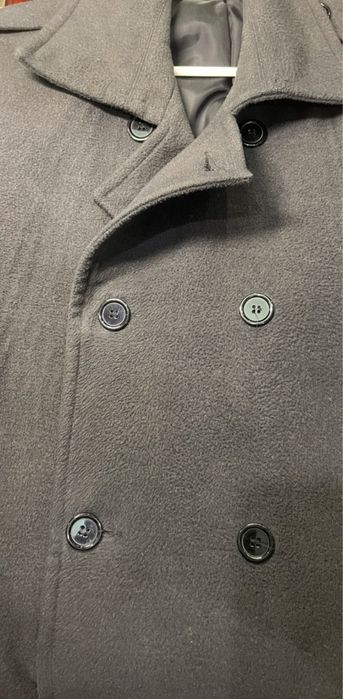 Пальто  2-х бортне чоловіче довге р.М