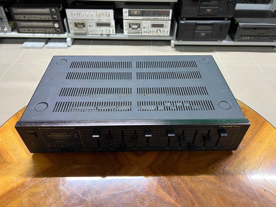 Korektor graficzny Crown Japan, Equalizer, Audio Room