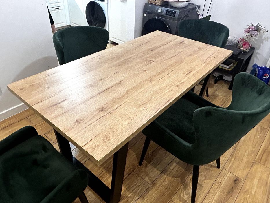 Stół do Jadalni Złoty dom 155x80 cm