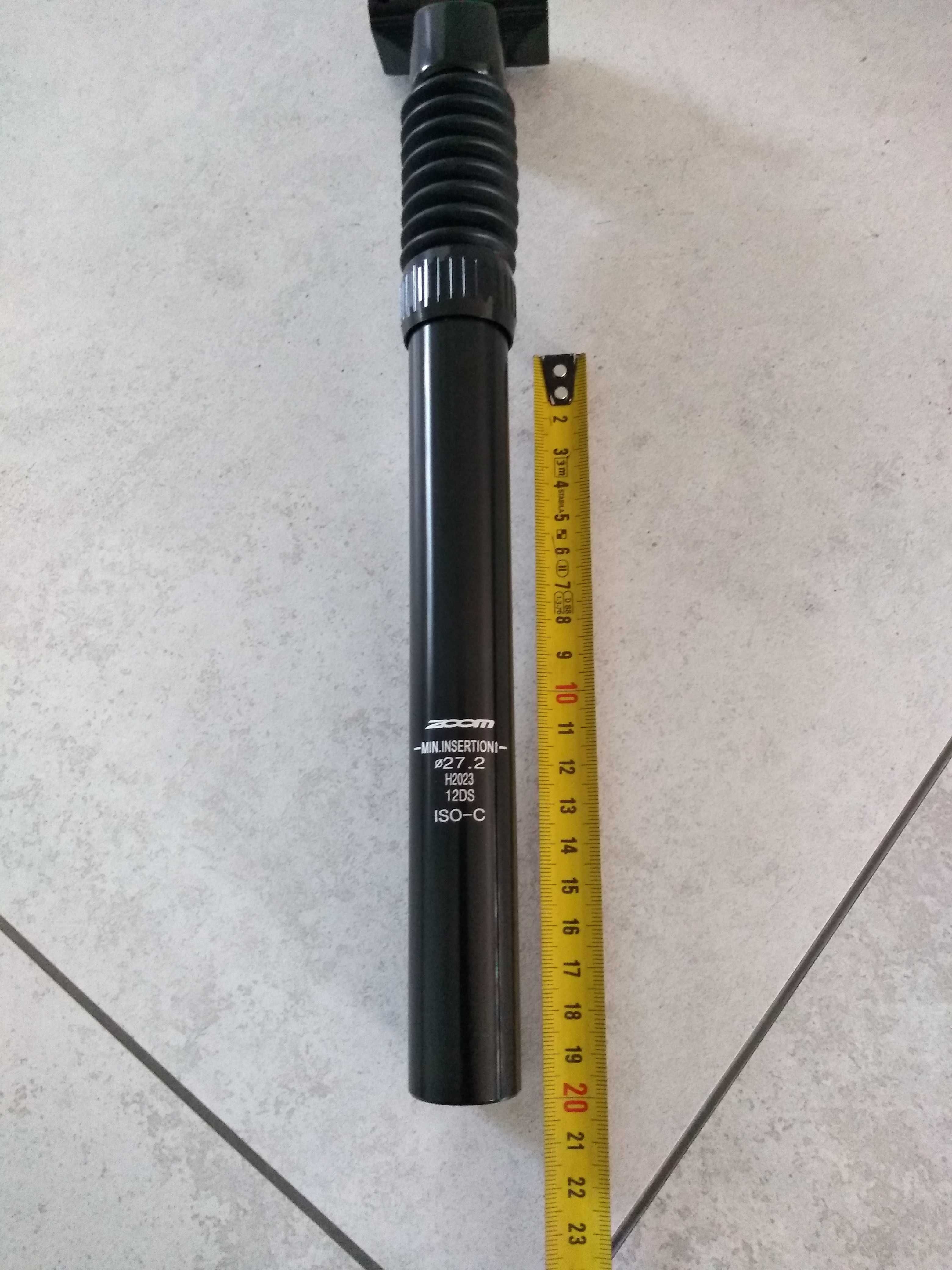 Wspornik siodełka sztyca amortyzowana ZOOM SPS-C372 (27,2mm)