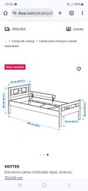 Cama ikea criança Kritter