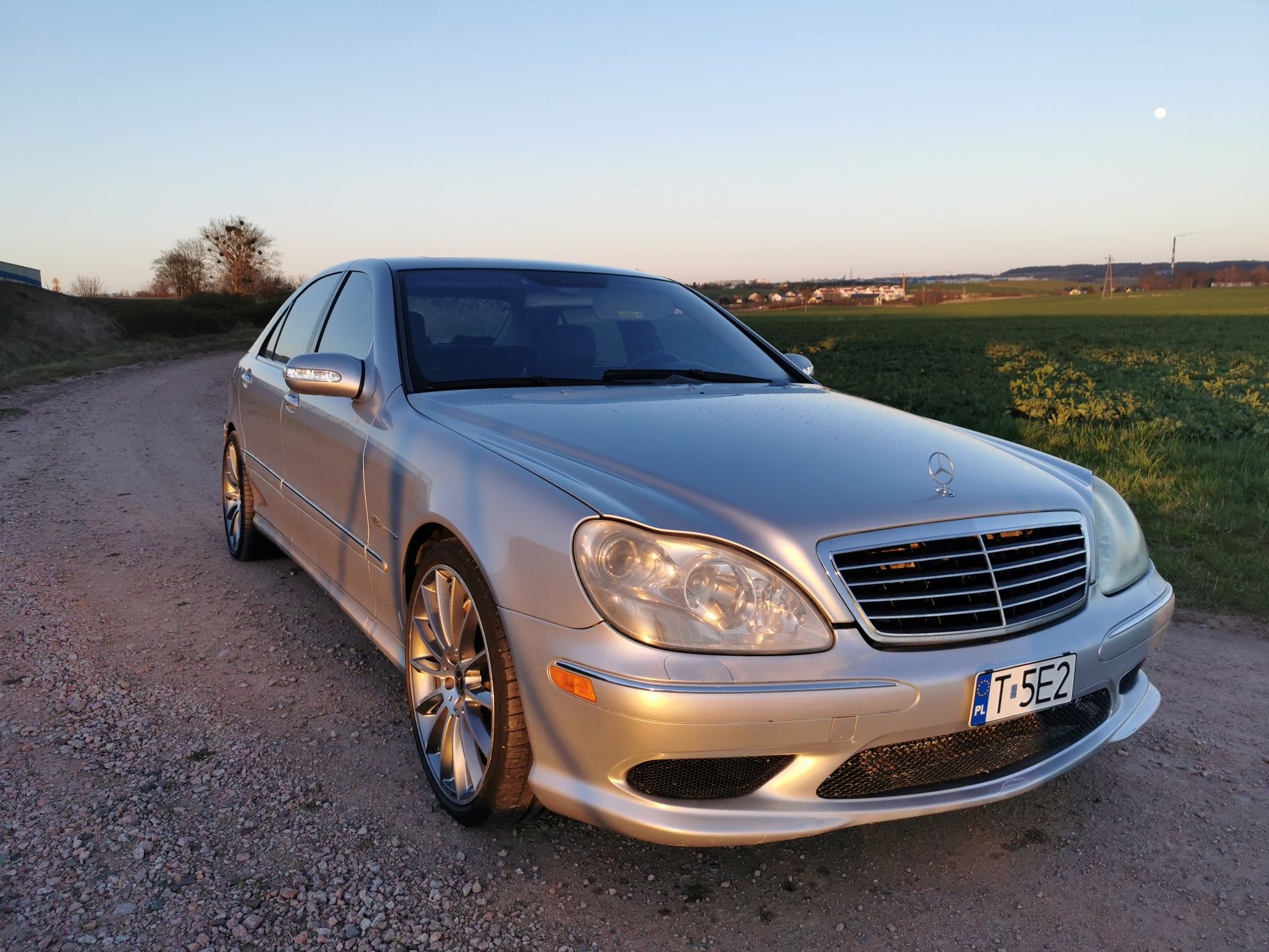 Mercedes S55 AMG Long '04 polift 500km V8 Kompressor 20" M113K e55