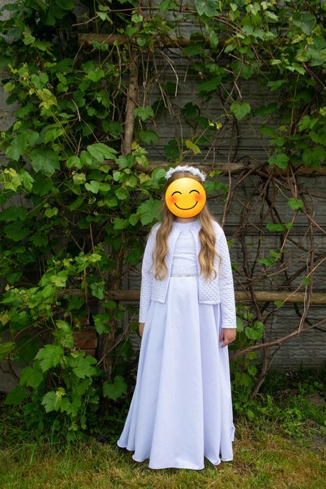 Sukienka alba komunijna 152