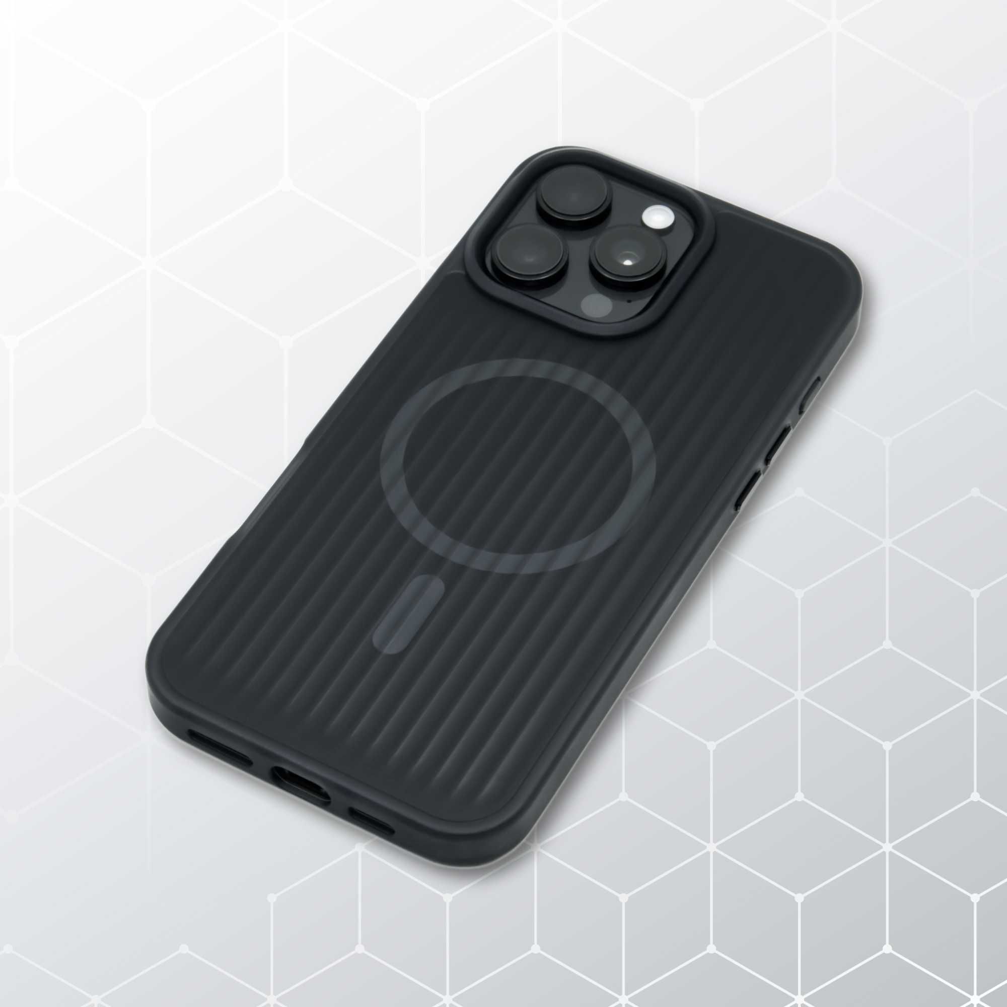 Etui JOLLBY. Line do iPhone 16 Pro Max (Shadow Gray)