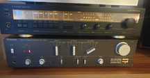 Wzmacniacz z lat PRL UNITRA WS-440 Technics SU-V303