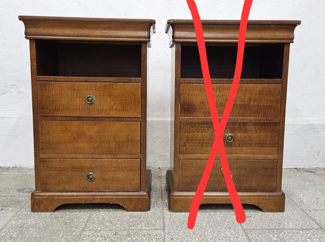 stylowa szafka nocna z Francji