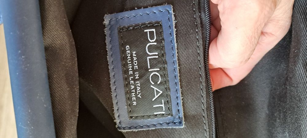 Сумка Pulicati. Шкіра з тисненням.