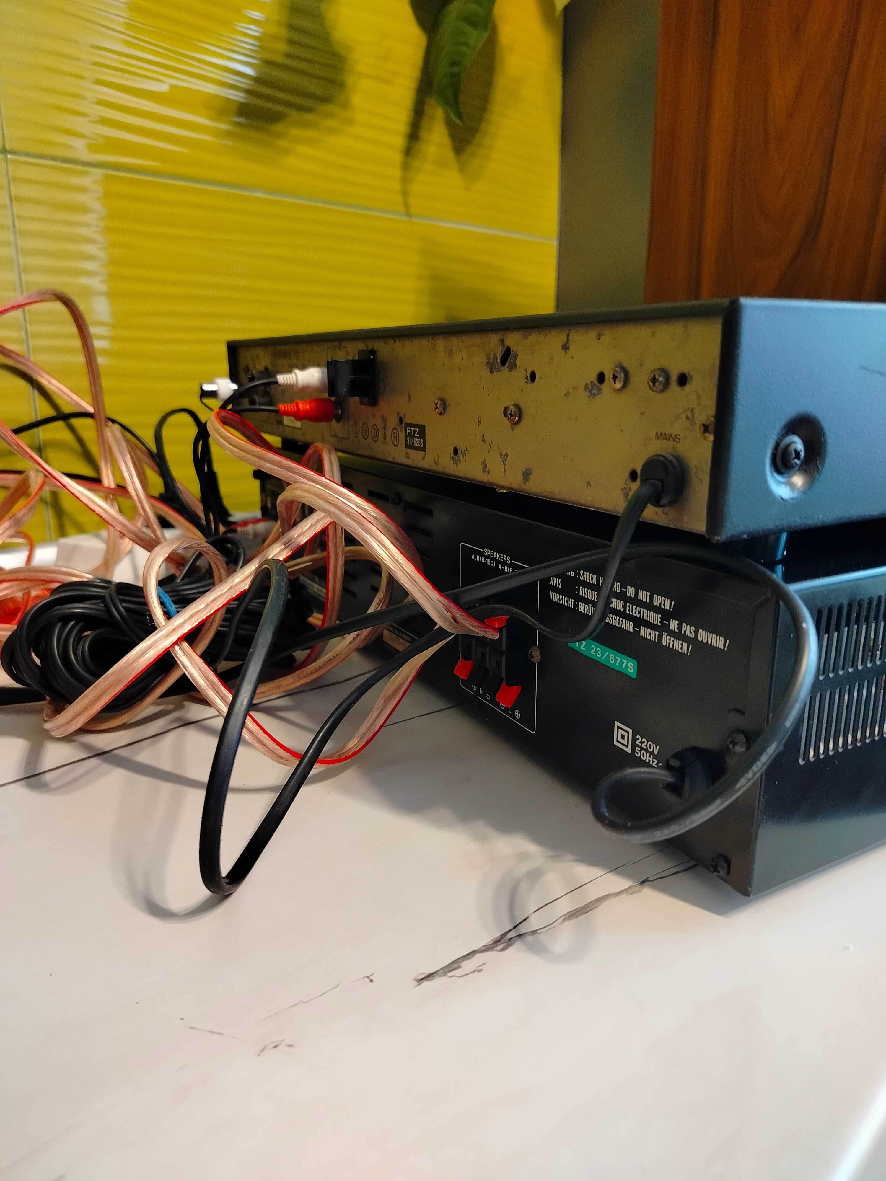 sprzedam wzmacniacz akai  plus tuner yamaha