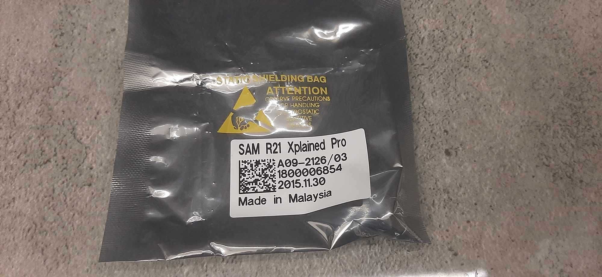 Zestaw ARM Cortex M0, Microchip SAM R21 Xplained Pro (ATSAMR21-XPRO)