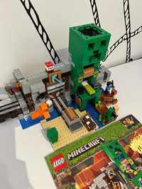 Lego minecraft 21155 Kopalnia kompletny