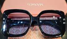 Oryginalne okulary przeciwsłoneczne Max&Co. Duże muchy Max Mara glamou