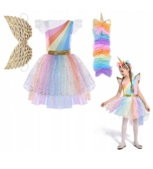 Strój jednorożca 122-128