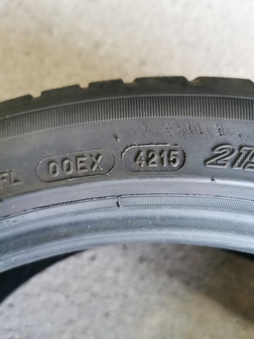 Para opon 215/45R18 93W Michelin Pilot Sport 3 z 2015r.