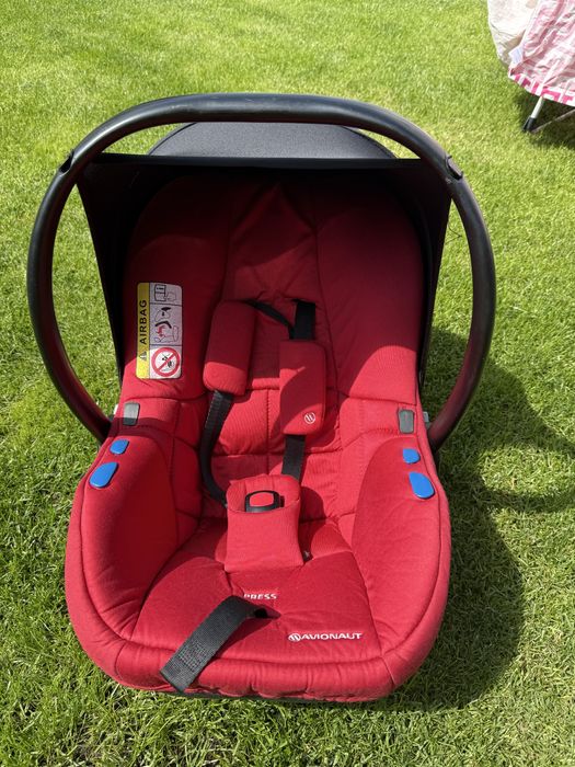 Fotelik AVIONAUT PIXEL I-SIZE 0-13KG czerwony Warsaw Red
