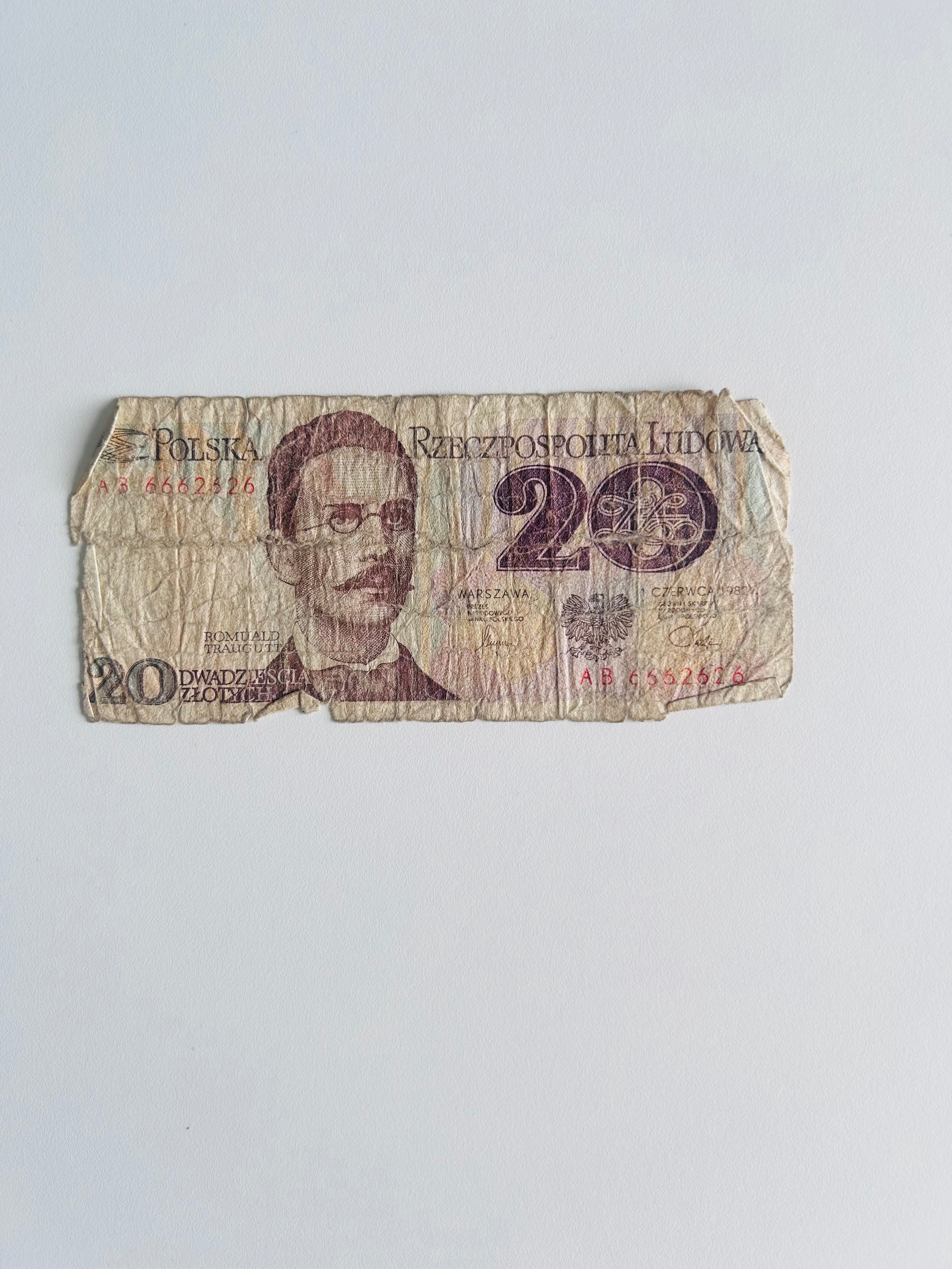 Banknot 100 złotowy NBP / Stary banknot 100 złotowy NBP