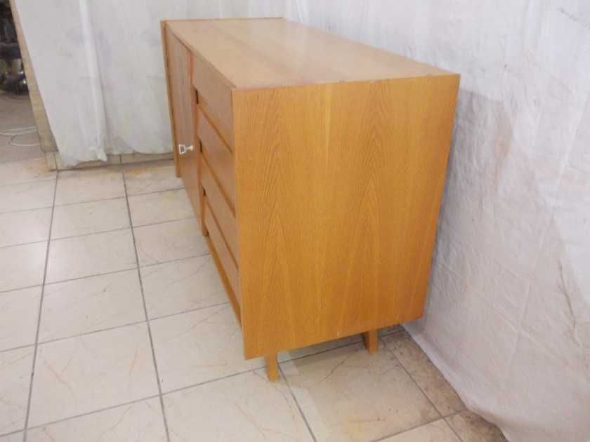 Komoda Czechosłowacka Jiroutek Vintage U-453 Design PRL '60